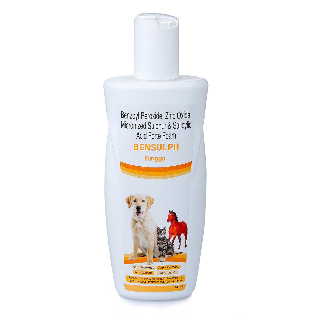 Dog and Cat Shampoo Anti Seborrhea, 200 ml