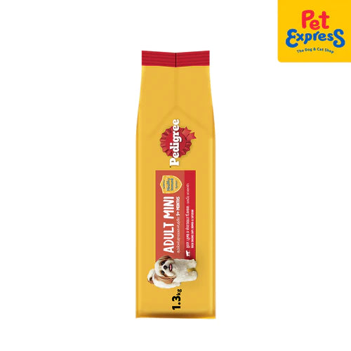 Pedigree Adult Mini Beef Lamb and Vegetables Dry Dog Food