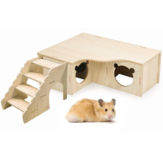 Wooden Hamster House